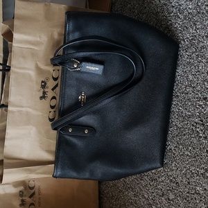 Coach Black Tote